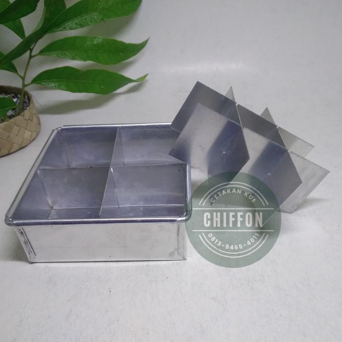 loyang brownies sekat 10x10