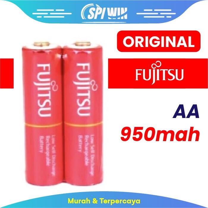 Thebest- BATERAI CAS AA TAMIYA FUJITSU 2PCS BATRAI RECHARGEABLE MNI