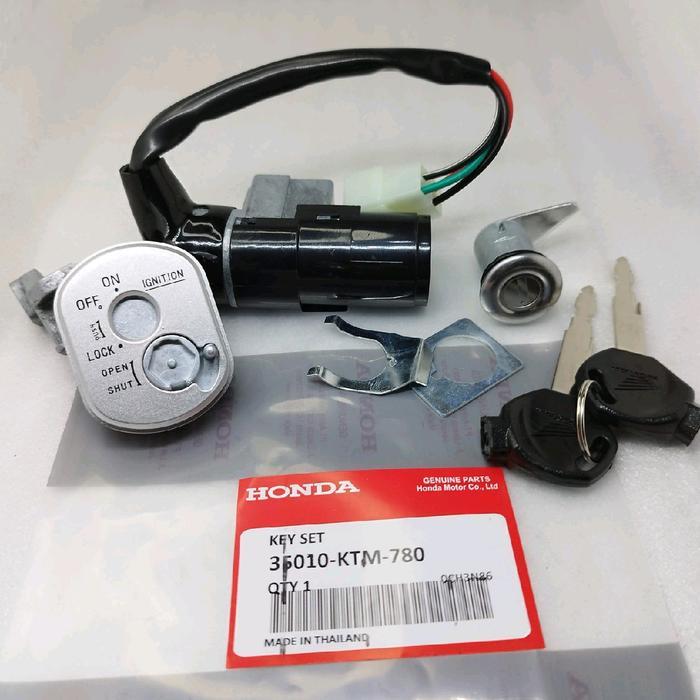 Terlaris 35010-KTM-730 Kunci kontak supra x 125 fi key set supra x 125 fi lama SALE