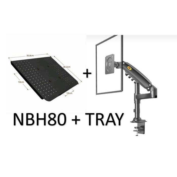 Terlaris Bracket Monitor NBH 80 Dan Tray laptop SALE