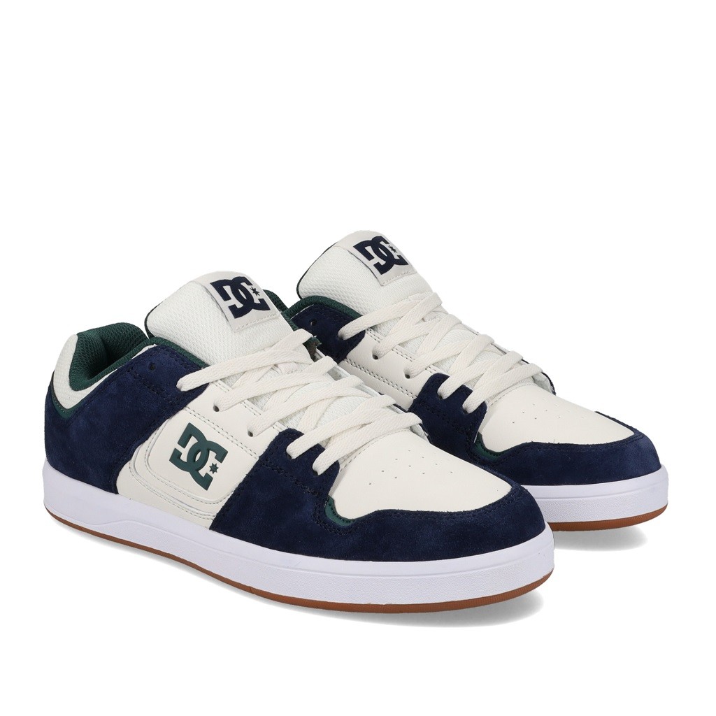 DC Shoes Cupsole Shoe Cure Navy/White/Green ADYS400073