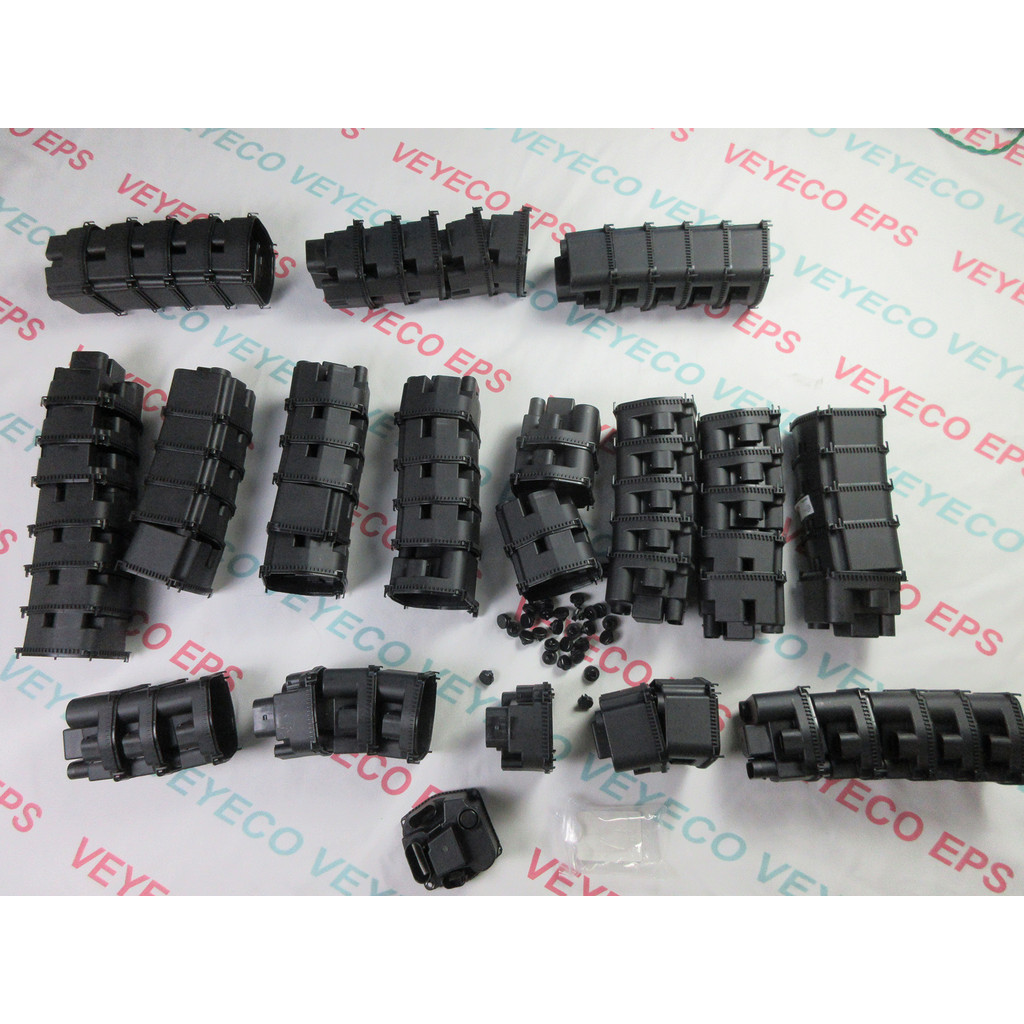 PROMO   ​Customize 3 PCS Electric Steering Rack Motor Control Unit Shell Cover Housing for Mercedes 
