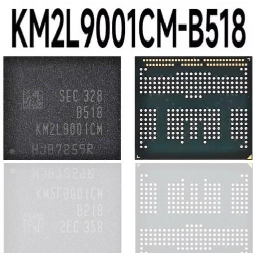 IC UFS2.2 KM2L9001CM-B518 6/128 BGA254 UFS KM2L 254 Used Copotan Not Clean