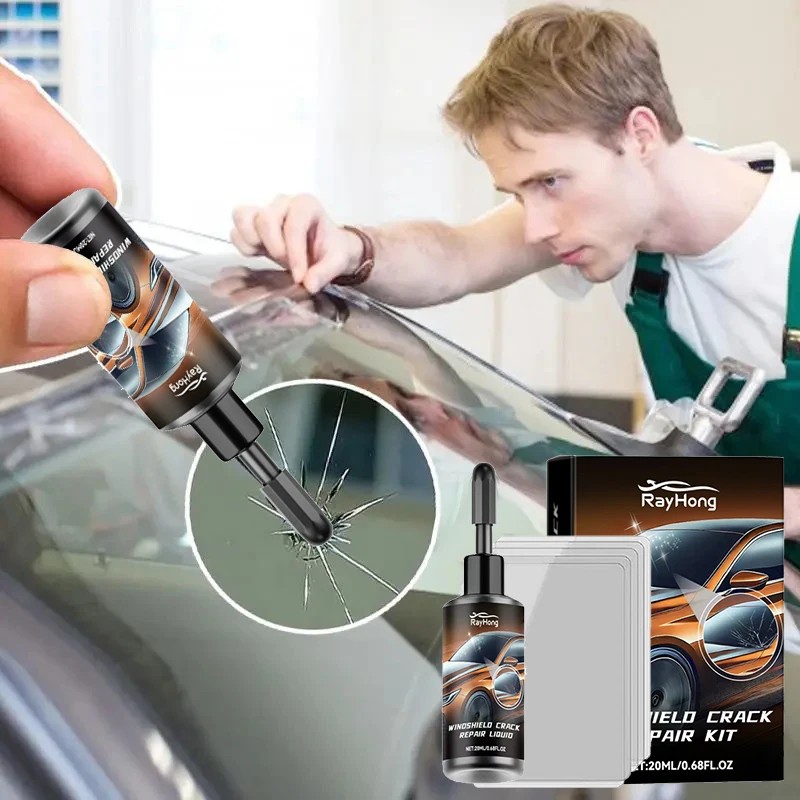 Windshield Crack Repair Fluid Car Window Repair Resin Windscreen Scratch Crack Restore Fluid Glass