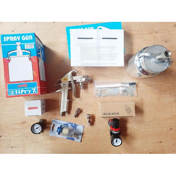 Spray Gun Meiji F100 / F-100 Tabung Bawah Taiwan