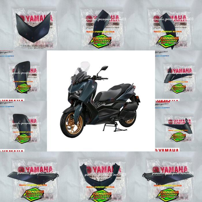 Cover Body Halus Full Set Xmax 250 New Xmax Connected 2023 Hijau Doff Orginal Ygp Bka
