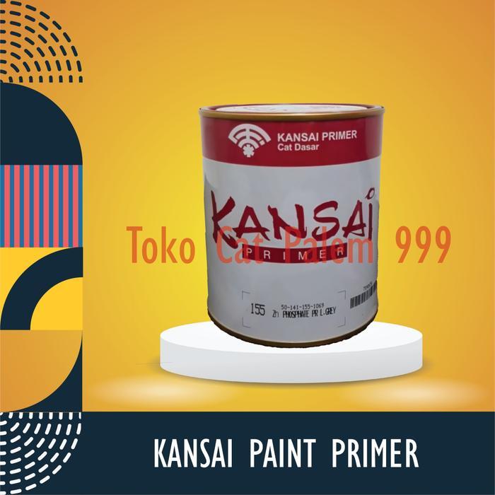 Cat Dasar Kansai Zinc Chromate / Cat Anti Karat Warna Abu Ftalit 1Kg