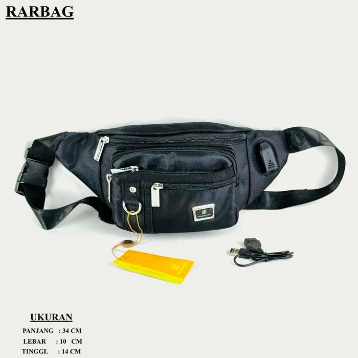Tas Selempang Pria Polo Danny - Tas Selempang Tas Pinggang Waistbag Pria Wanita
