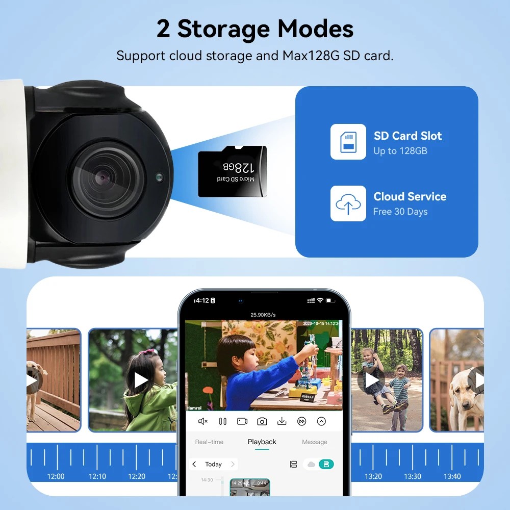 8MP 4K POE ?????? 30xZoom PTZ IP ?????? AI ??????????? ???????? ????????????? ????? ???? 100 ? ??