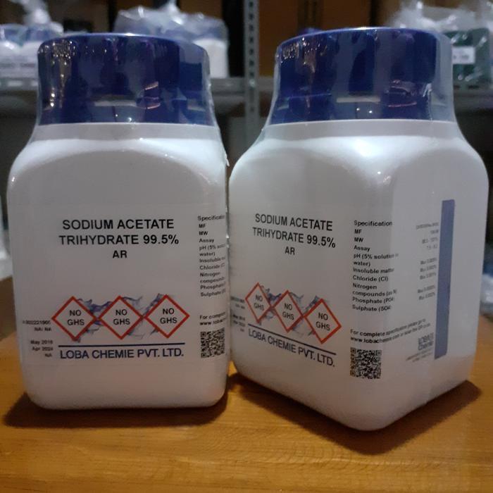 TEREMURAHTERLARIS READY SILAHKAN DIORDER SODIUM ACETATE TRIHYDRATE 99.5% AR