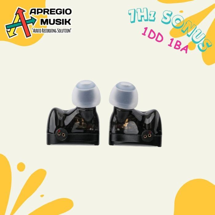7Hz / 7 Hertz Sonus 1Ba+1Dd Hybrid Driver In Ear Monitor Earphone Terjamin