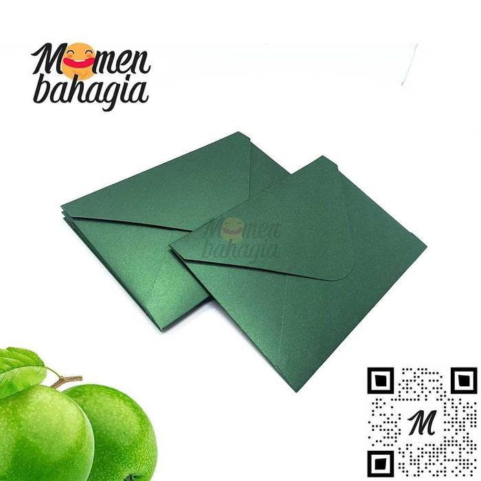 [] Amplop A5 Hijau Premium Jasmine Green Amplop Hijau 16x22 Rounded