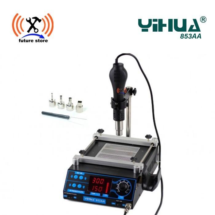 YIHUA 853AA 2IN1 FUNCTION PREHEATING REWORK STATION BESI BLOWER