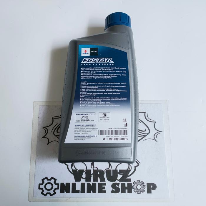 SUZUKI OLI SUZUKI SGO MESIN 5W-30 SWIFT SPLASH ERTIGA SX4 ORIGINAL QUALITY