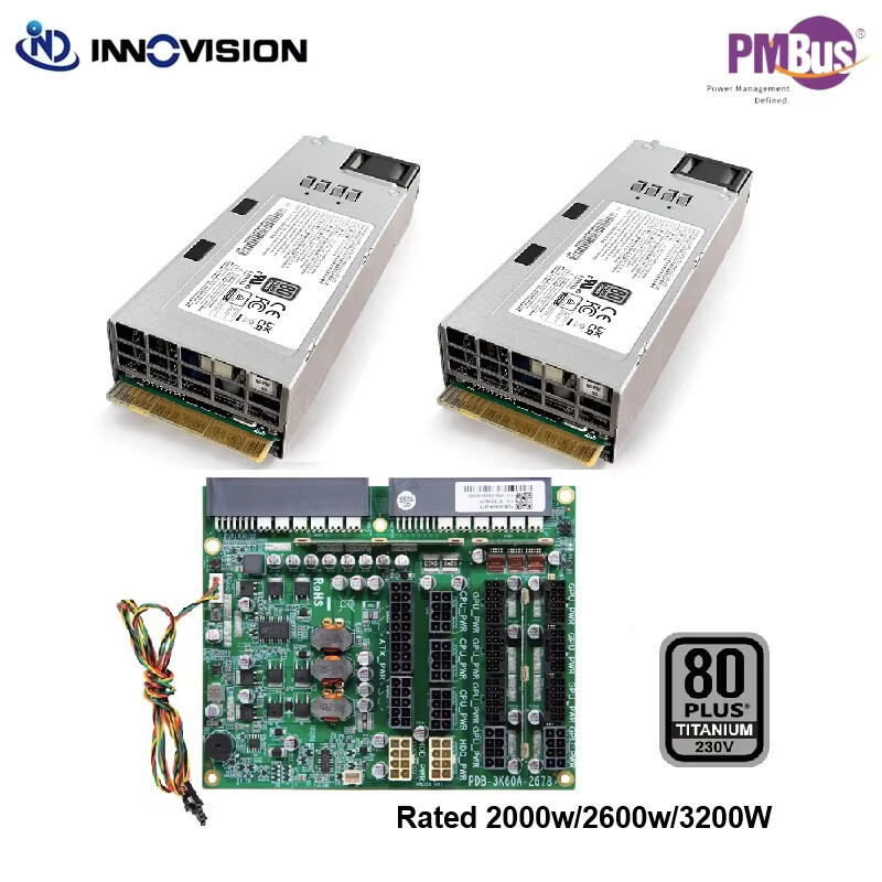 New Origin Brand 2000W 2600W 3200W 80Plus Titanium CRPS Module Server Redundant Power Supply