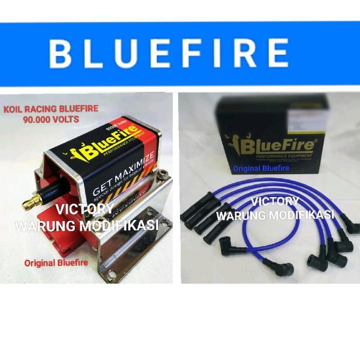 paket Bluefire 4 core koil coil dan kabel busi terrano