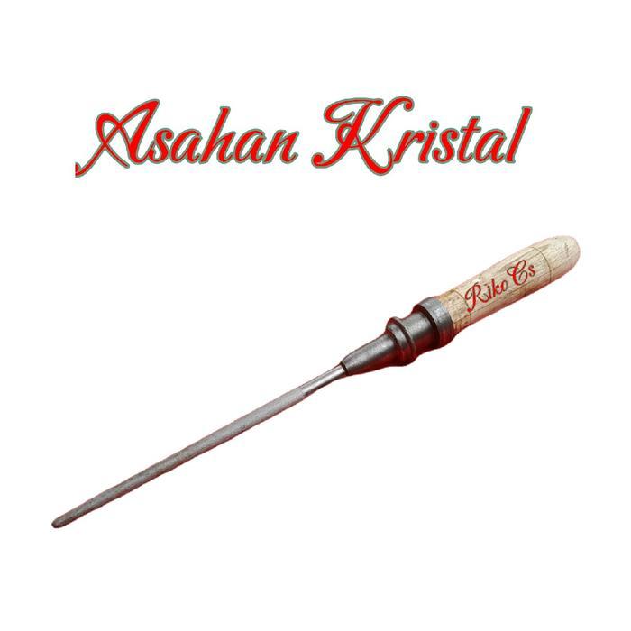 Setik Asahan Kristal Untuk Mengasah Pisau - Brand Name - Knife, Stik Alat Terbaik