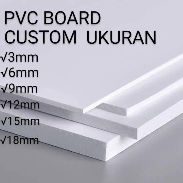PVC Board 9mm/ PVC Foam Board 9mm/Pvc foam board potongan custom