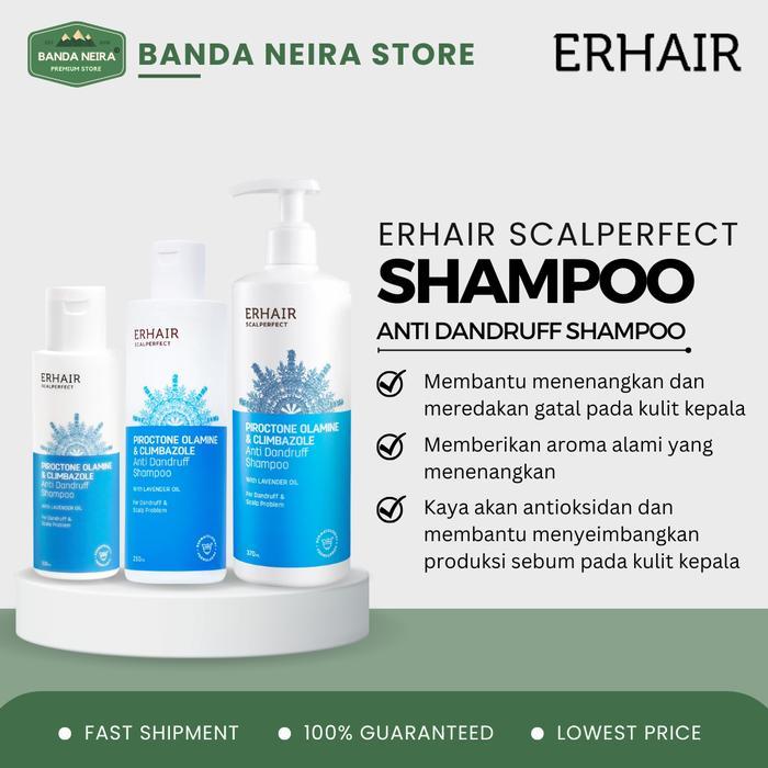 Erha Erhair Scalperfect Anti Dandruff Shampoo / Sampo Ketombe