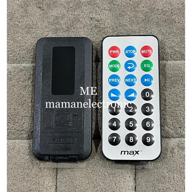 Remot Remote MP3 Player Remote Kit Mp3 MAX + Baterai IS