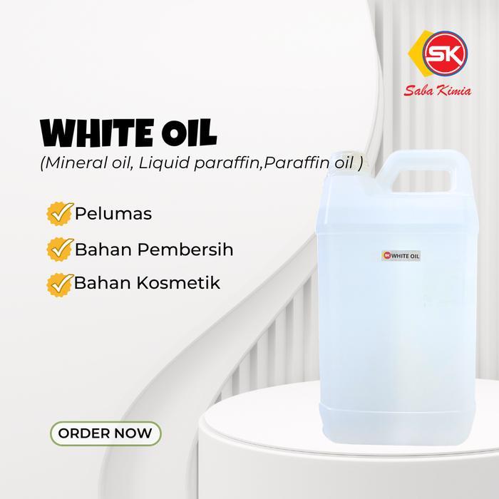 Parafin Oil / White Oil / Mineral Oil / Minyak Parafin 5 Liter Terbaru 