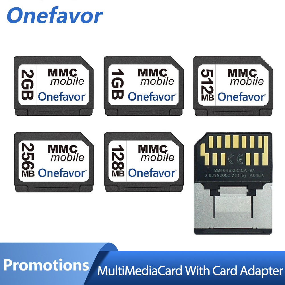 RS-MMC Card 128MB 256MB 512MB 1GB 2GB MMC Card MultiMediaCard RS-MMC Card Flash Memory Card With