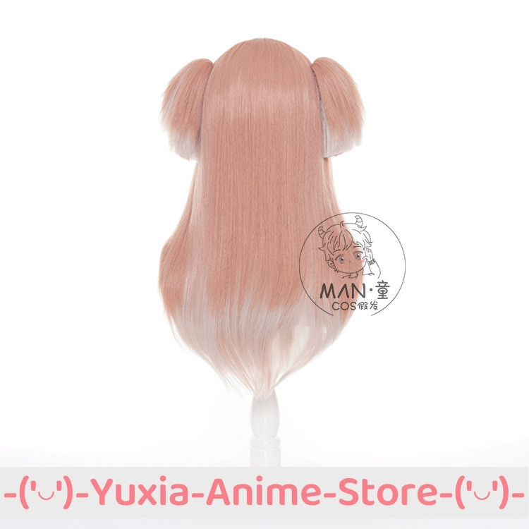 GENSHIN IMPACT YANFEI COSPLAY WIG ANIME GAME ROLEPLAY PARTY COSTUME PROP SYNTHETIC HAIR HEAT