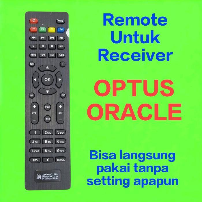 Terbaru Best Quality 100% Original Remote Untuk Semua Receiver Optus Oracle
