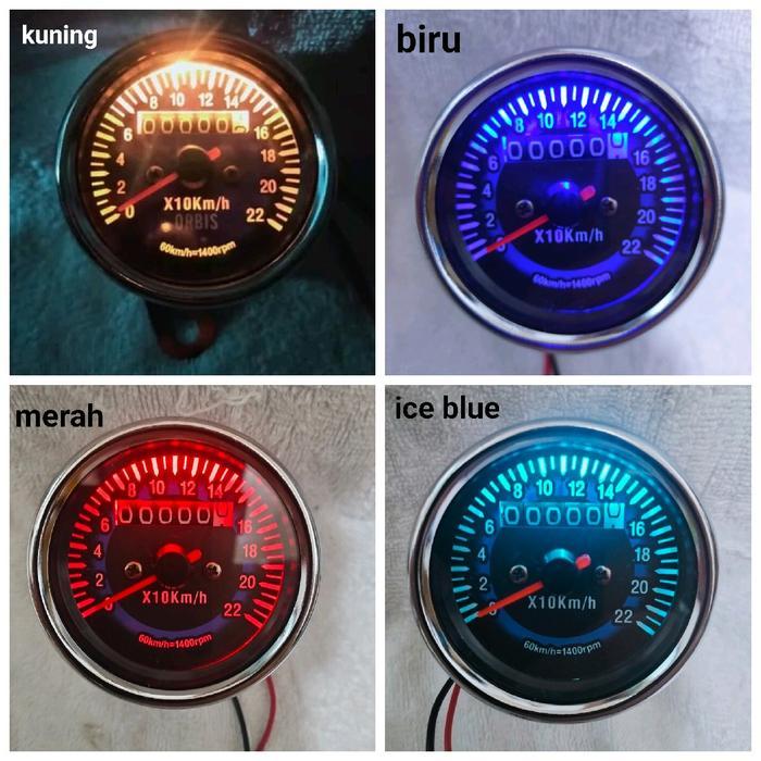 Terlaris Spidometer Jarum Led Motor Kilometer Jarum Motor Mobil Spido Jarum Mobil Motor Lampu