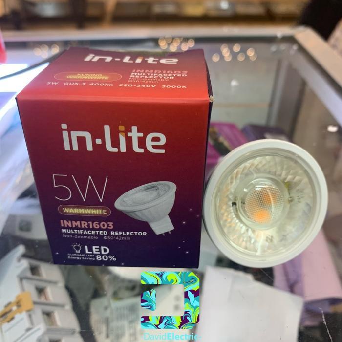 "New" LAMPU MR16 3 5 7 WATT INLITE 220V 3000K 4000K 6500K