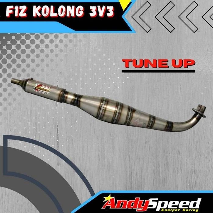 Knalpot Kolong 3V3 Fiz Fizr Force1 Merk Andy Speed