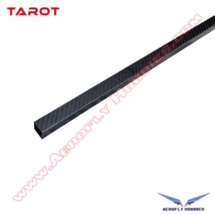 Tarot 20Mm X 20Mm X 18Mm X 1000Mm Square 3K Matte Pure Carbon Tube