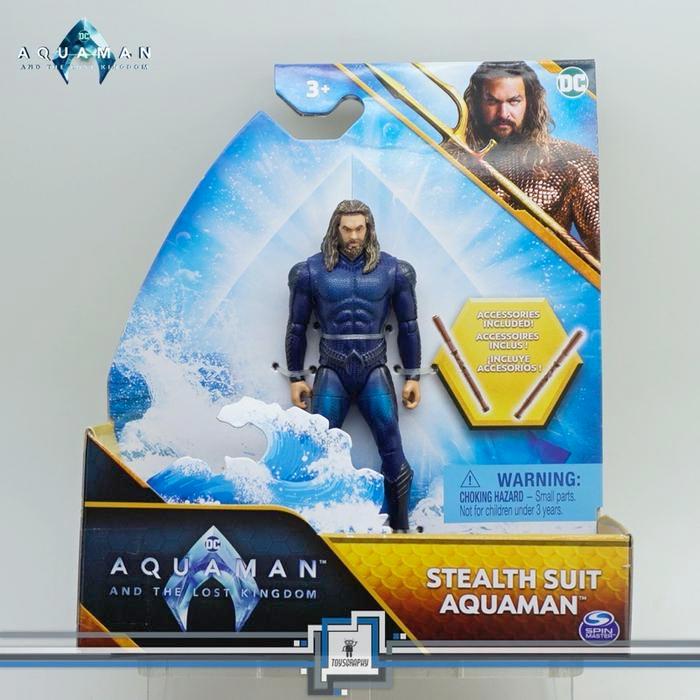 HOT SALE DC AQUAMAN AND THE LOST KINGDOM 4 INCH ACTION FIGURE MERA MANTA ORM TERMURAH