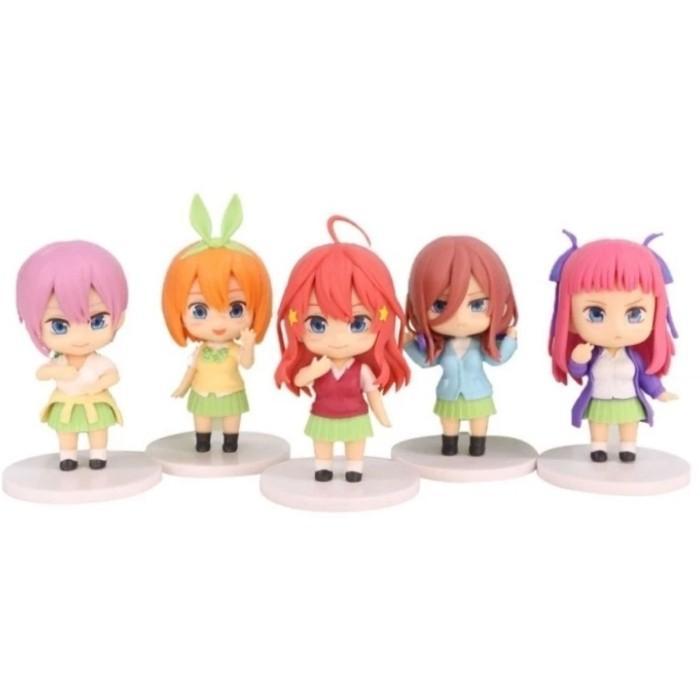 HOT SALE ACTION FIGURE ANIME GOTOUBUN NO HANAYOME SET ISI 5 TERMURAH