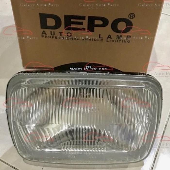 Headlamp head lamp lampu mobil persegi kotak 7 inch depo