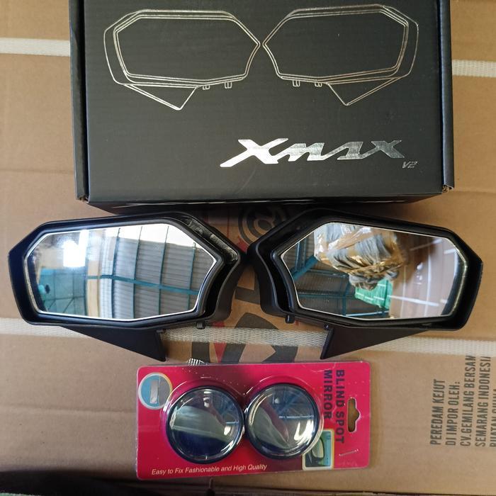Spion Body Yamaha Xmax Connected 2023-2024 Kaca Putih Cembung