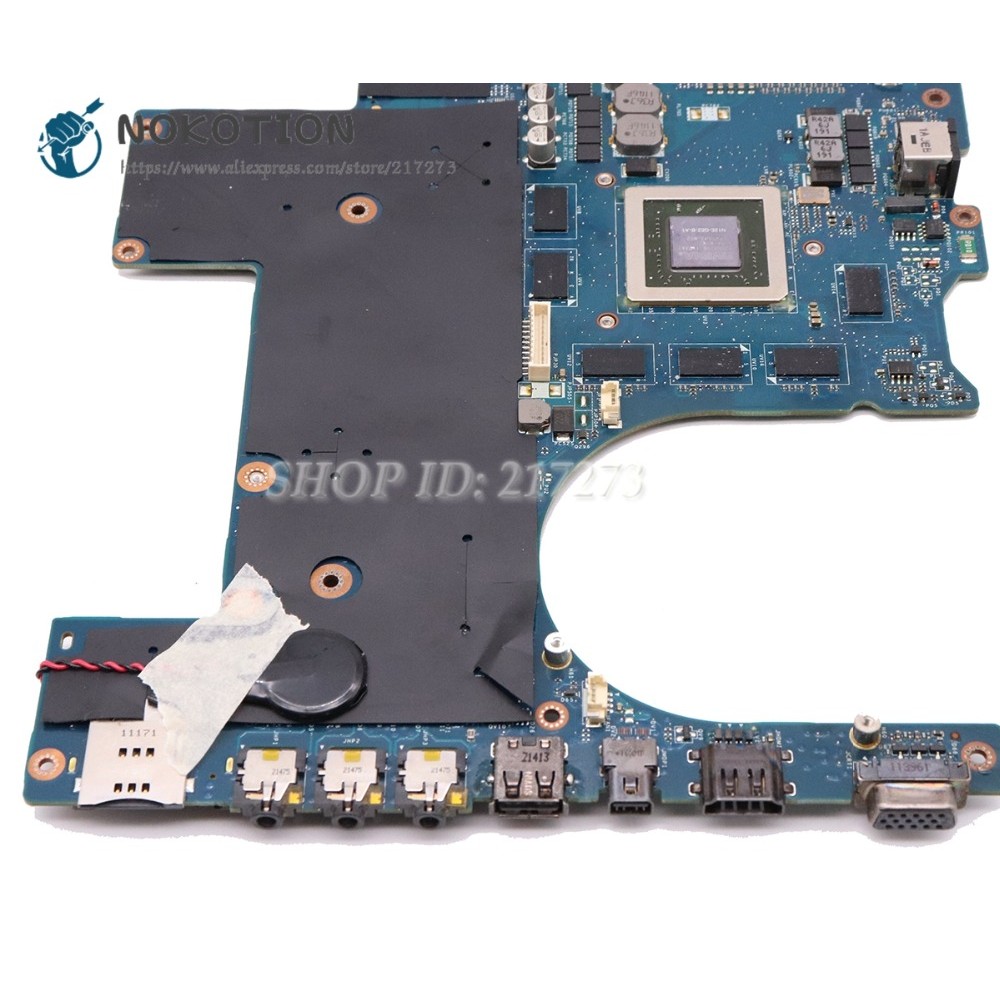 NOKOTION For Dell Alien-ware M14X R1 Laptop Motherboard GT555M GPU PALB0 LA-6801P CN-0KNF1T 0KNF1T