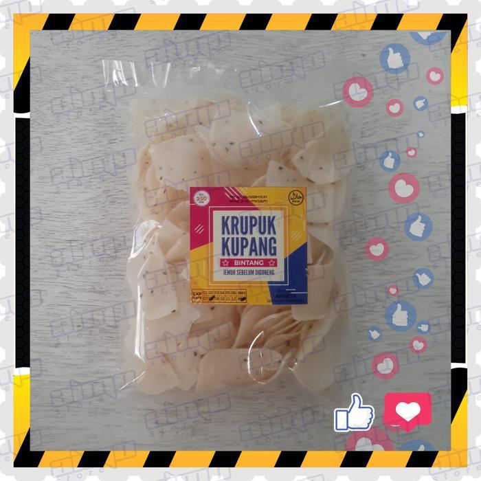 "New" Kerupuk Kupang Putih Krupuk Mentah Khas Asli Sidoarjo Gurih Enak 250gr