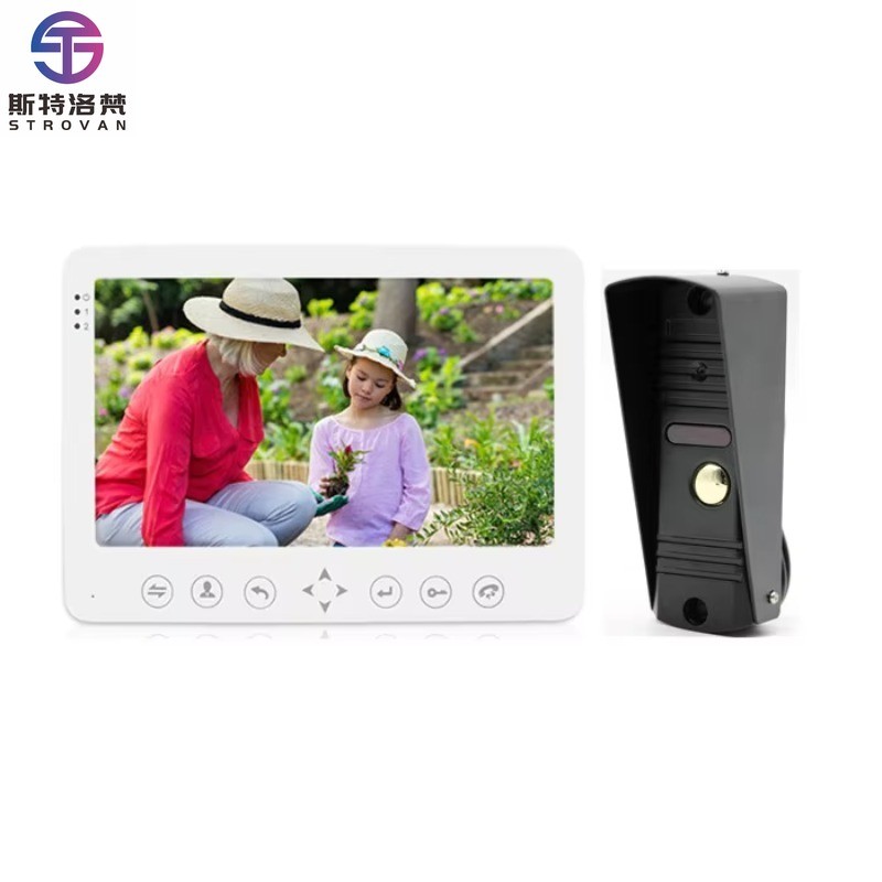 Smart Home Video Door Phone Intercom System Two-Way Intercom with Doorbell Feature
