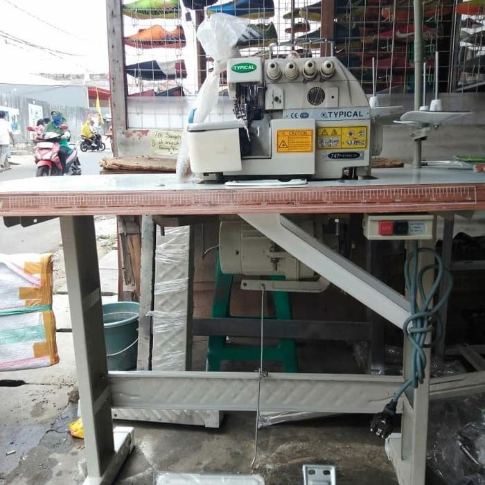 Mesin Jahit Obras TYPICAL benang 4 Industrial - Second Mulus - Dinamo Servo