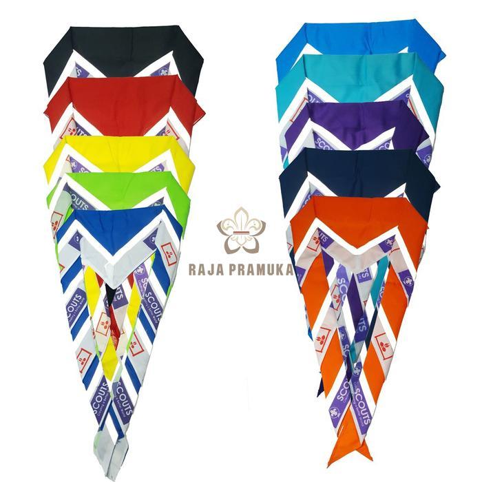 Scraf Pramuka Scout Scraft wosm Menyala Pramuka Scout Elegan Kain Syal
