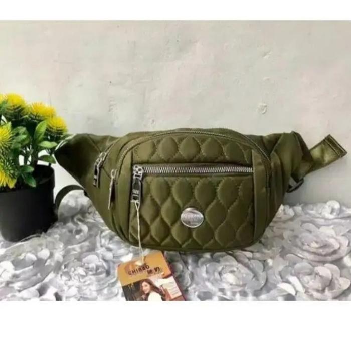 Hody Bag - Tas Waist Bag Wanita Chibao Import Pinggang