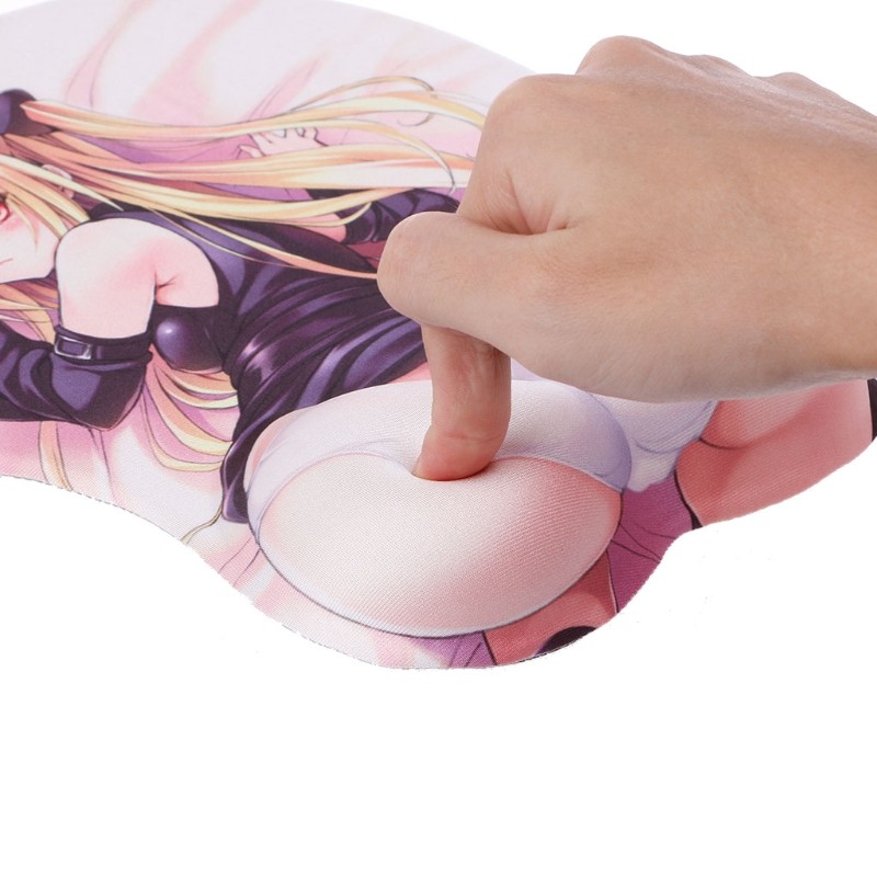 STOK TERBATAS  Alas Mouse silikon 3D animasi lucu pinggul seksi bantalan Mouse Anime seksi kecantika