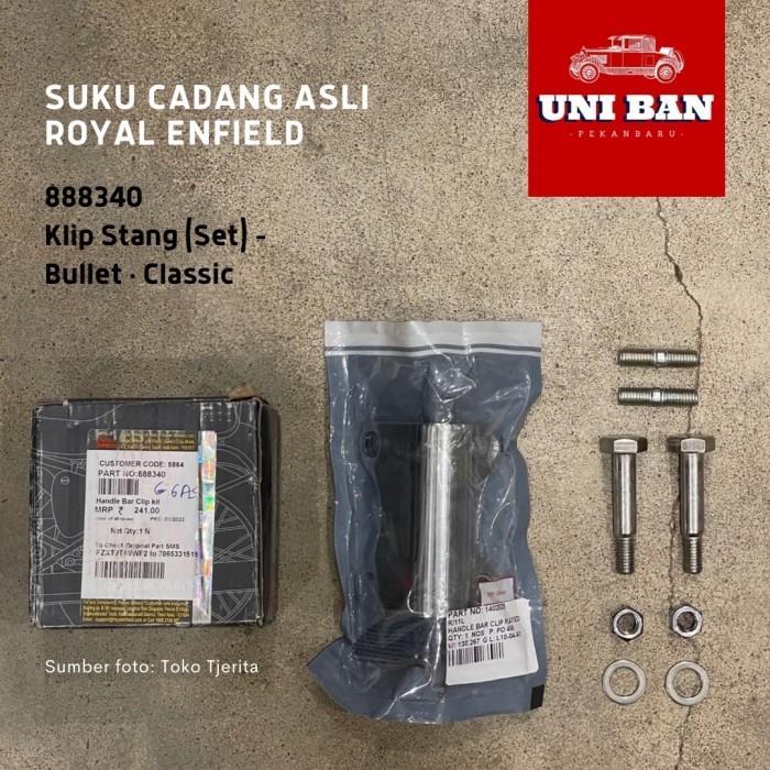 Set Klip Stang Bullet Classic 888340 - Royal Enfield ASLI