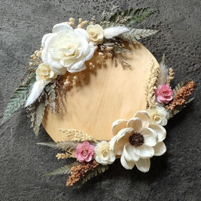 JR - rangkaian bunga mahar hiasan mahar rangkaian bunga kering Bunga seserahan bunga mahar