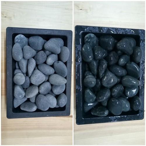 Koralineshop Batu Hitam Bengkulu 1 Karung (Batu Alam Koral Hias Taman) Ukuran Kecil Sedang Besar