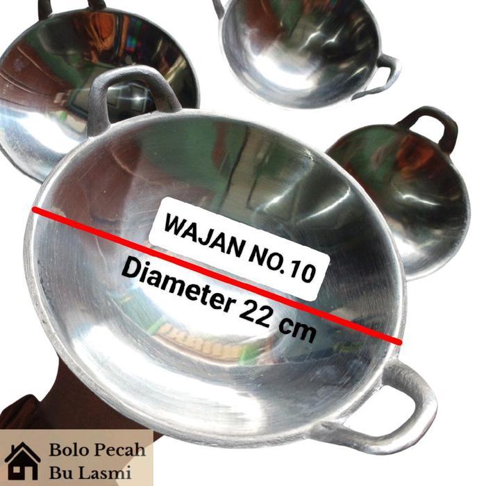 Wajan MINI KECIL Alumunium Cor 22cm / Wajan Mini / Wajan Poles / Wajan Kecil / Wajan Serabi / Wajan