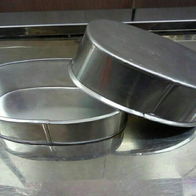 Loyang oval loyang cheese cake