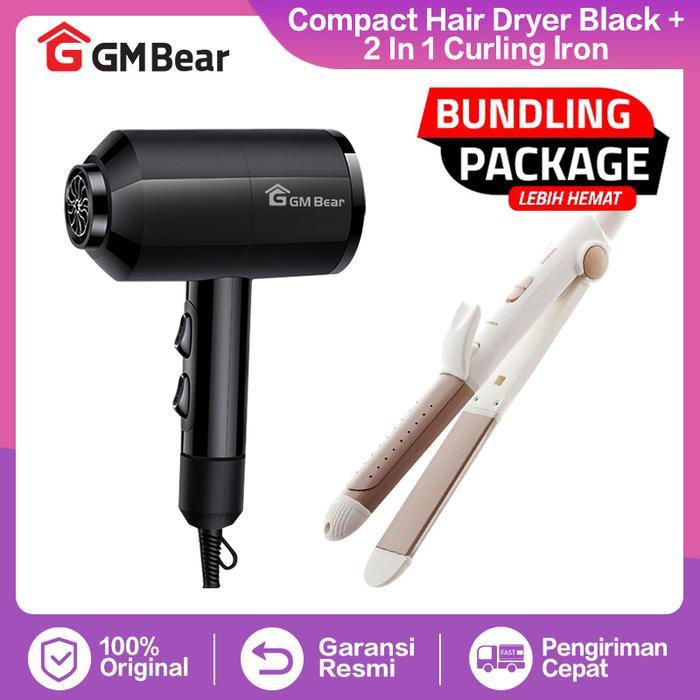 (BUNDLING) GM Bear Hair Dryer 1140 + Catokan Rambut 1173