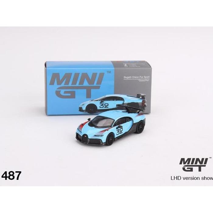 MINIGT 487 BUGATTI CHIRON PUR SPORT GRAND PRIX DIECAST MGT